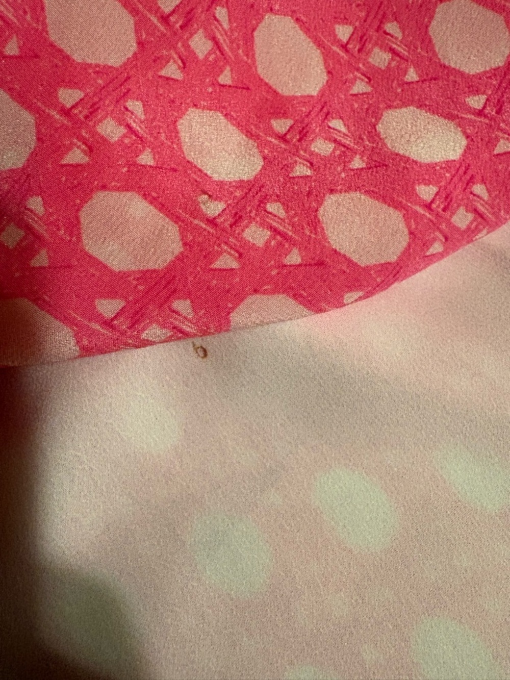 Vineyard Vines Pink and White Geometric Halter Dress - Picture 6 of 7